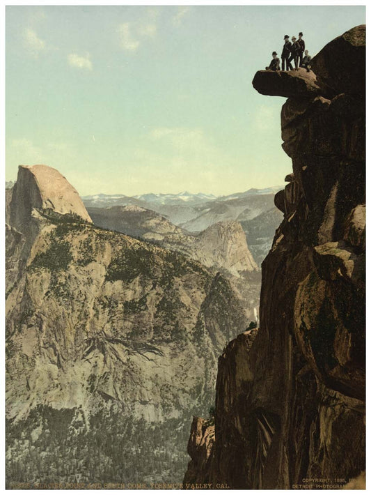 Glacier Point and South Dome, Yosemite Valley, CA 0400-2075