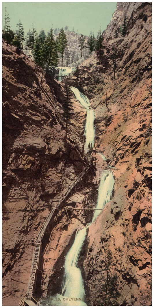 Seven Falls, Cheyenne Canyon, Colorado 0400-2627