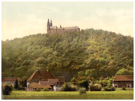 Banz castle (i.e. Kloster Banz), Bavaria, Germany 0400-2912