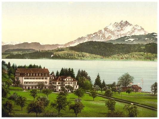 The Polytechnic Chalet, Seeburg, (i.e., Seeberg), Lucerne, Switzerland 0400-3877