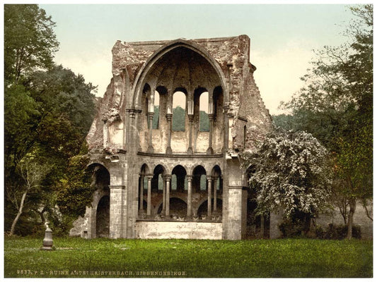 Abtei Heisterbach ruins, the Rhine, Germany 0400-3967