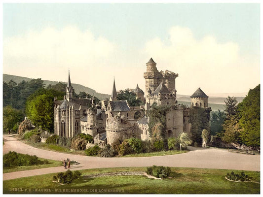 The Lower Castle, Wilhelmshohe, Kassel, Hesse-Nassau, Germany 0400-4371