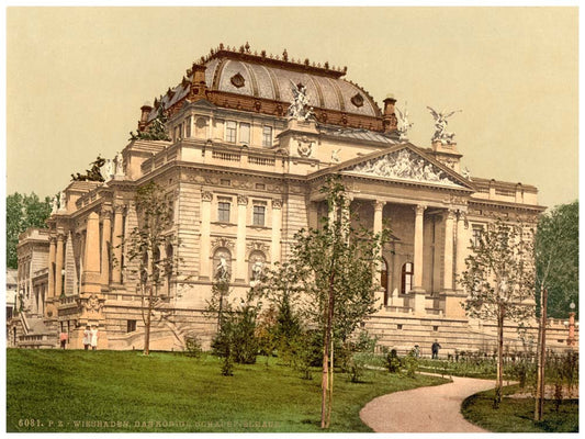 Opera house, Wiesbaden, Hesse-Nassau, Germany 0400-4401