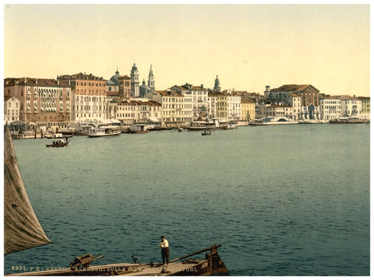Hotels on the Schiavoni, Venice, Italy 0400-4583