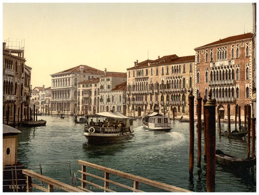 Foscari and Razzonigo Palaces, Venice, Italy 0400-4590