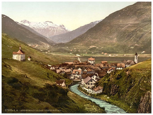 The Ursern Valley, Andermatt, Switzerland 0400-4615