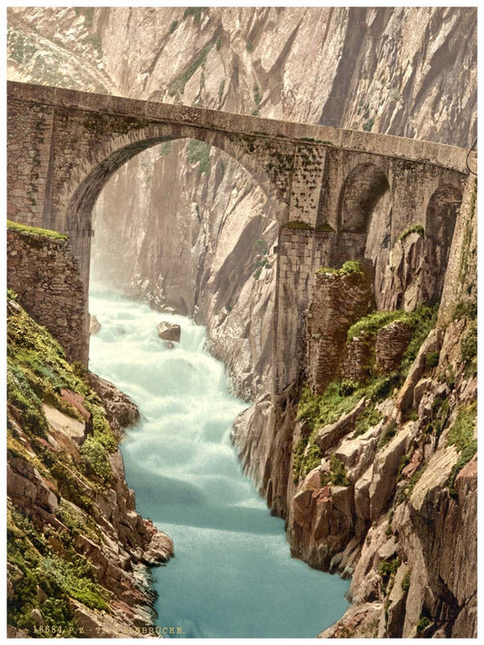Devil's Bridge, Andermatt, Switzerland 0400-4617