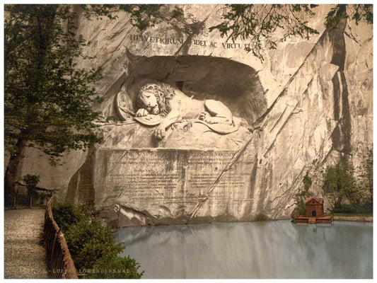 Lion Monument, Lucerne, Switzerland 0400-4990