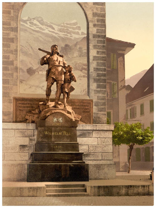Altdorf, William Tell's Memorial, Lake Lucerne, Switzerland 0400-4996