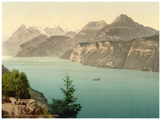 Seelisberg and Bauen, Lake Lucerne, Switzerland 0400-5033