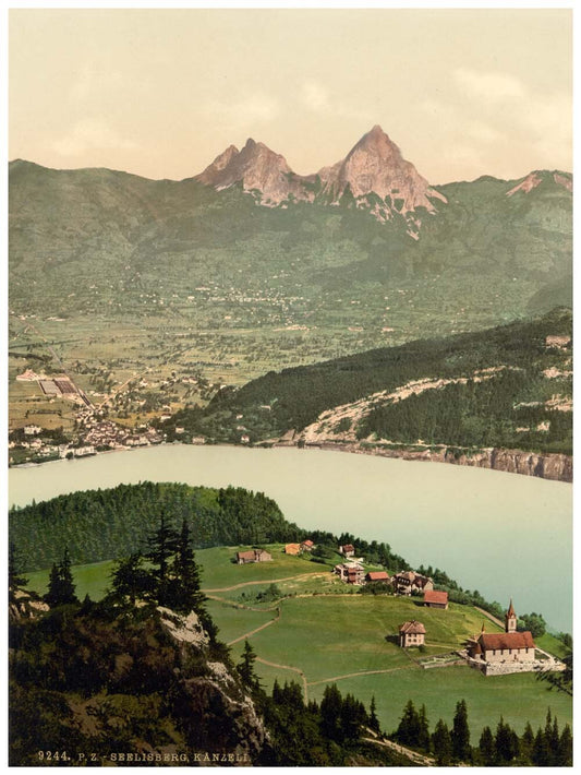 Seelisberg and Kanzeli, Lake Lucerne, Switzerland 0400-5036