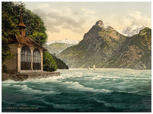 Tell's Chapel, Lake Lucerne, Switzerland 0400-5039