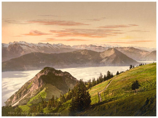 Rigi Scheidegg and Lake Lucerne, Rigi, Switzerland 0400-5065