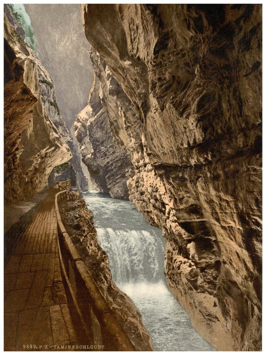 Ragatz, Gorge of the Tamina, St. Gall, Switzerland 0400-5077