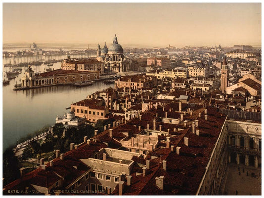 From the Campanile, II, Venice, Italy 0400-5552