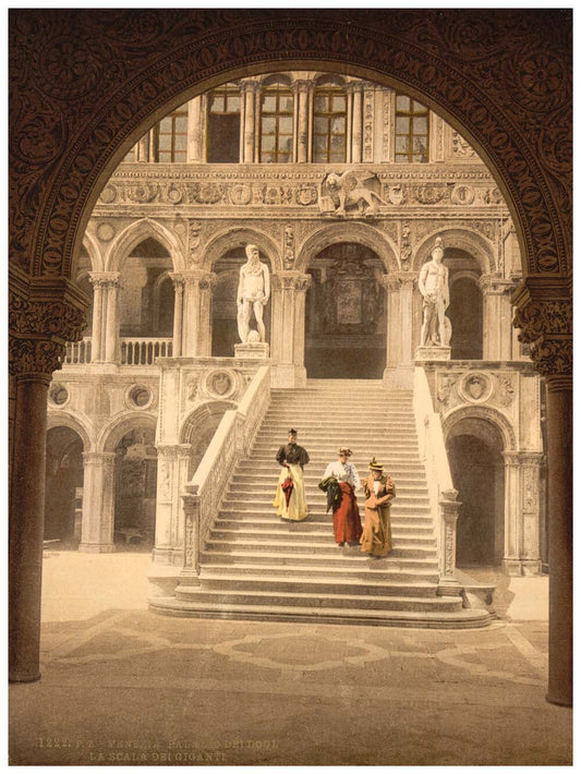 The Staircase of the Giant's, Venice, Italy 0400-5559