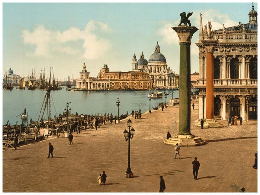 Venezia. Piazaetta e colonne di San Marco 0400-5569