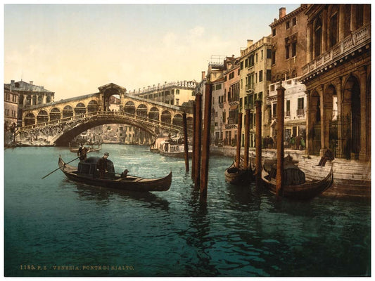 The Rialto Bridge, Venice, Italy 0400-5581