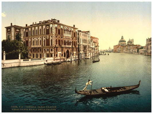 The Grand Canal, view I, Venice, Italy 0400-5587