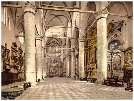 Interior of St. John and St. Paul's, Venice, Italy 0400-5592