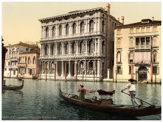 Rezzonico Palace, Venice, Italy 0400-5596