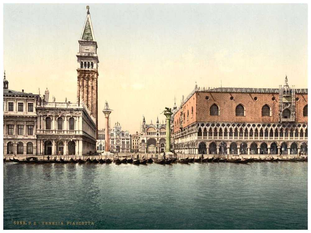 The Piazzetta, Venice, Italy 0400-5598
