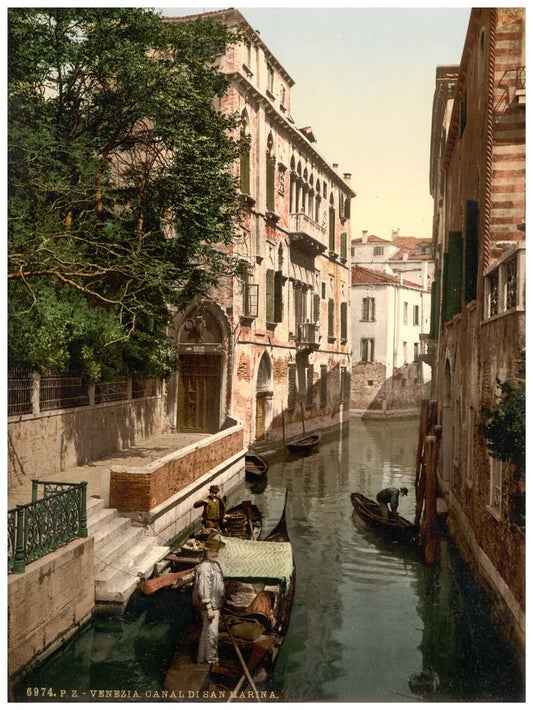 San Marina Canal, Venice, Italy 0400-5604