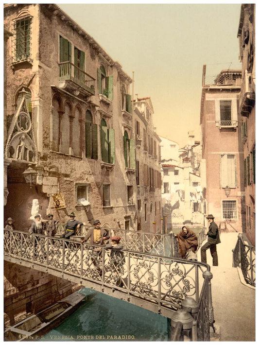 Paradise Bridge, Venice, Italy 0400-5606