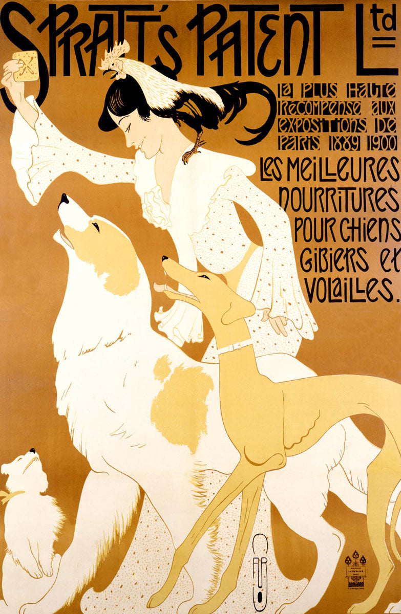 Spratt's Dog Food Ltd. 1909 France poster  0000-0070