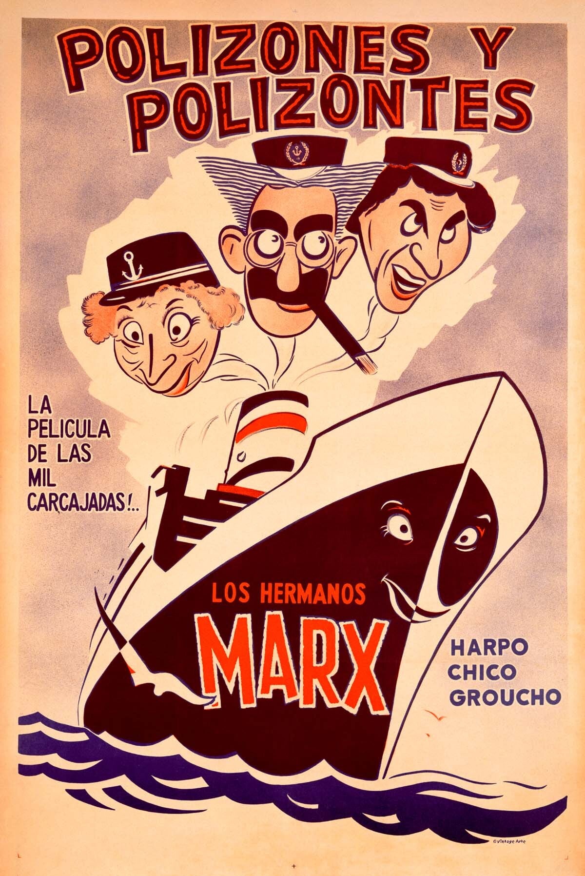 Marx Brothers, Polizones y Polizones 0000-0689