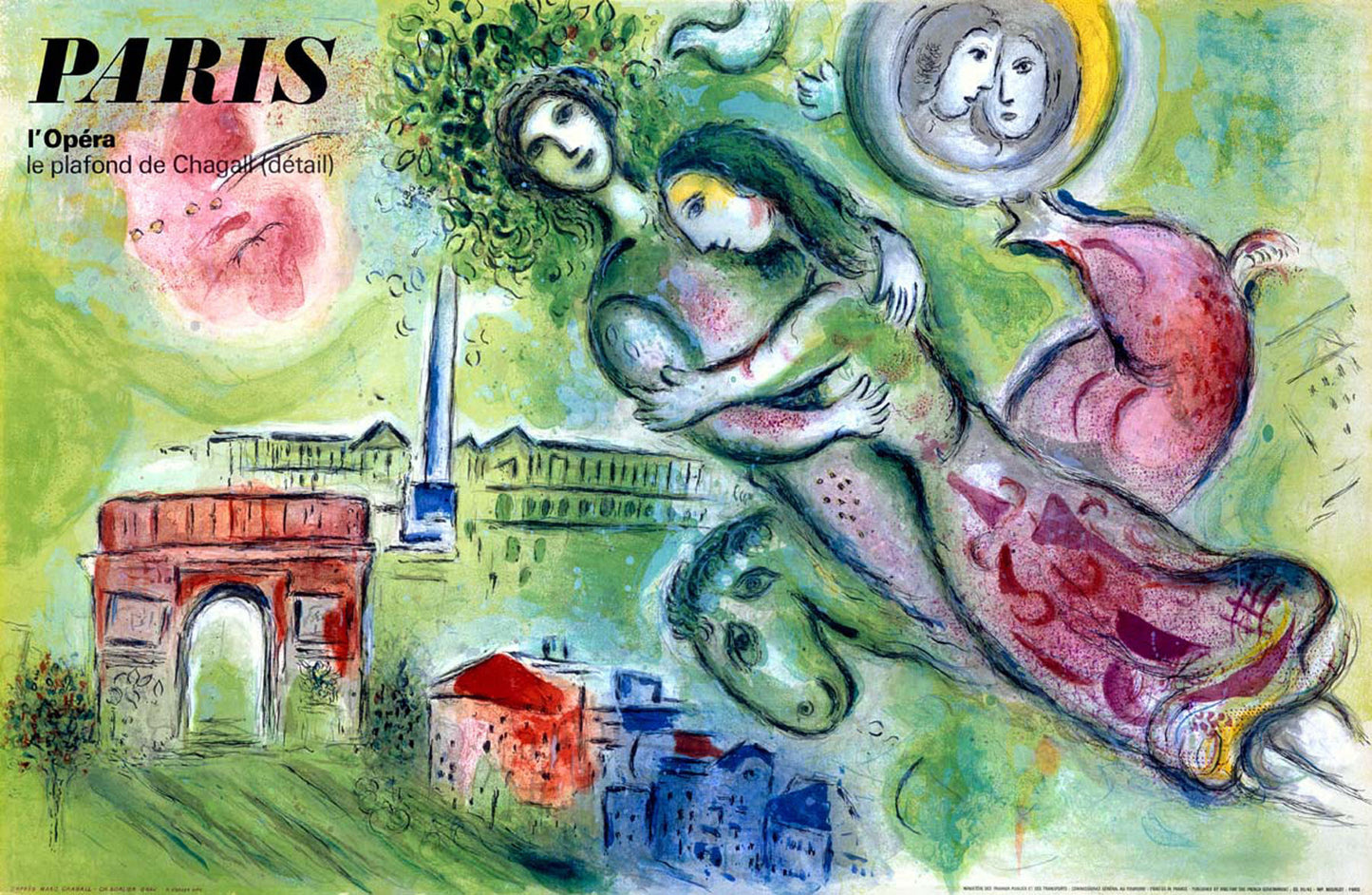 1965 Chagall Paris Opera Poster 0000-0707