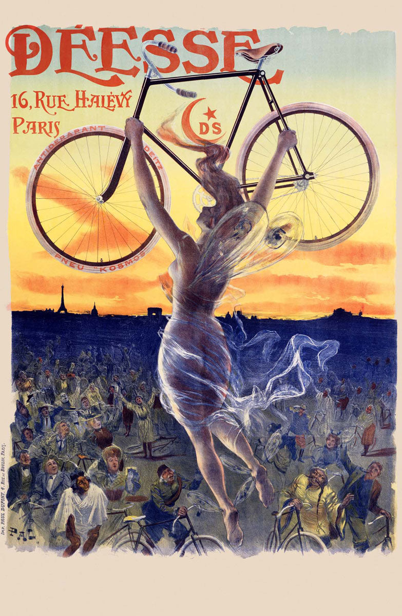 Deesse Bicycle Poster 0000-0883