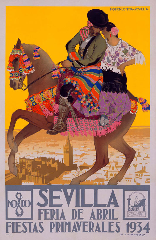 1934 Sevilla Fiesta Print 0000-0895