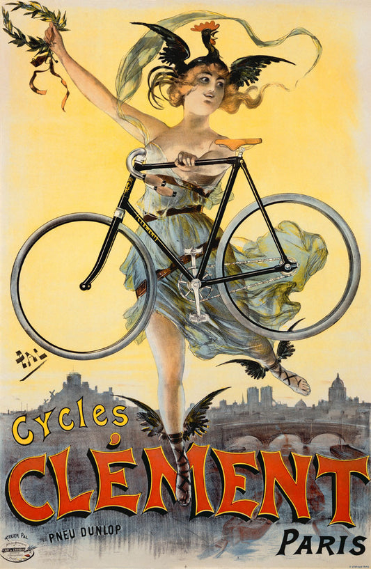 French Biycles Clement Poster 0000-1018