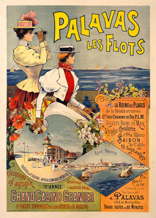 Palavas Les Flots Grand Casino Poster 0000-1071