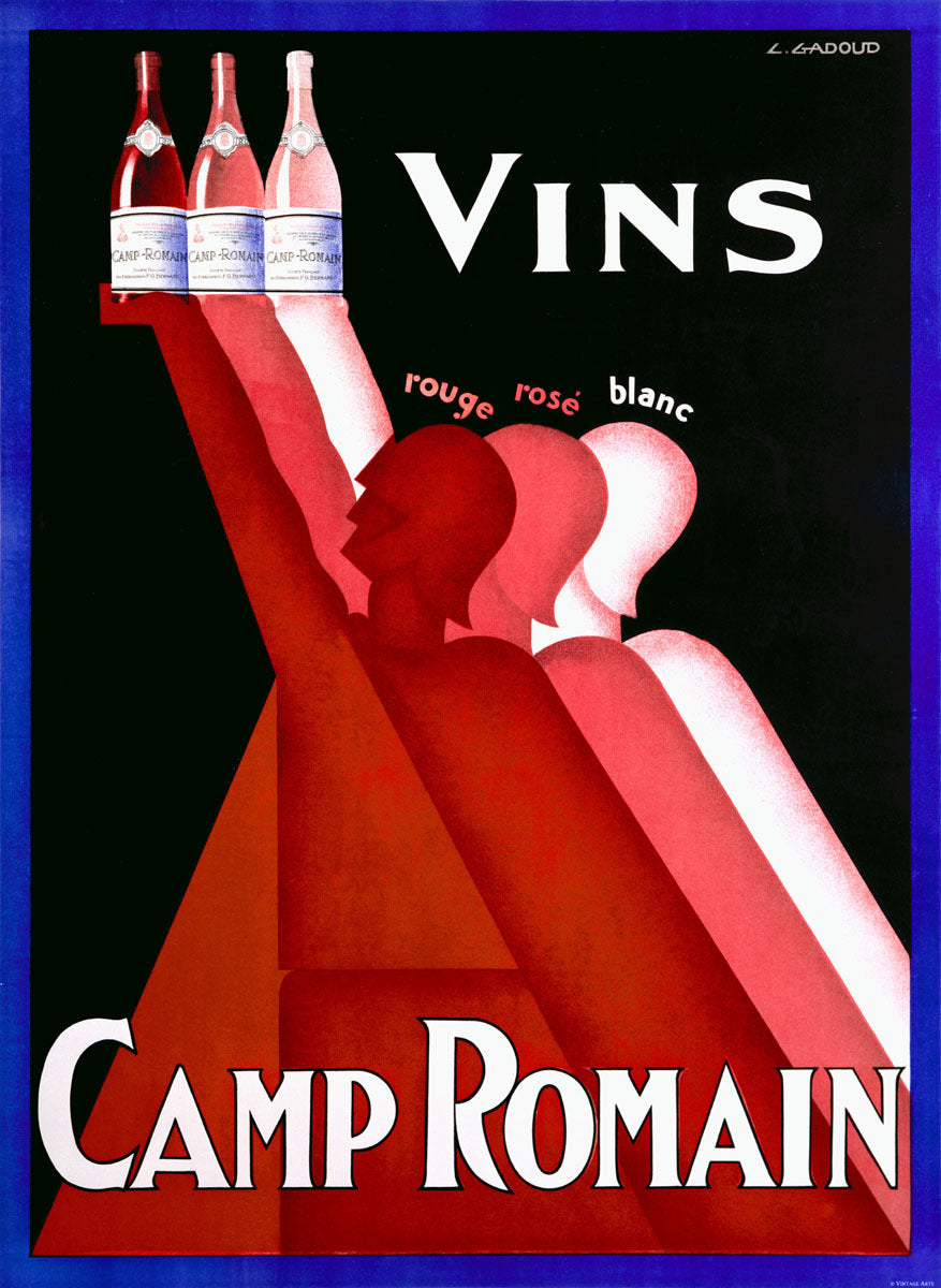 Camp Romaine Wine Poster 0000-1115