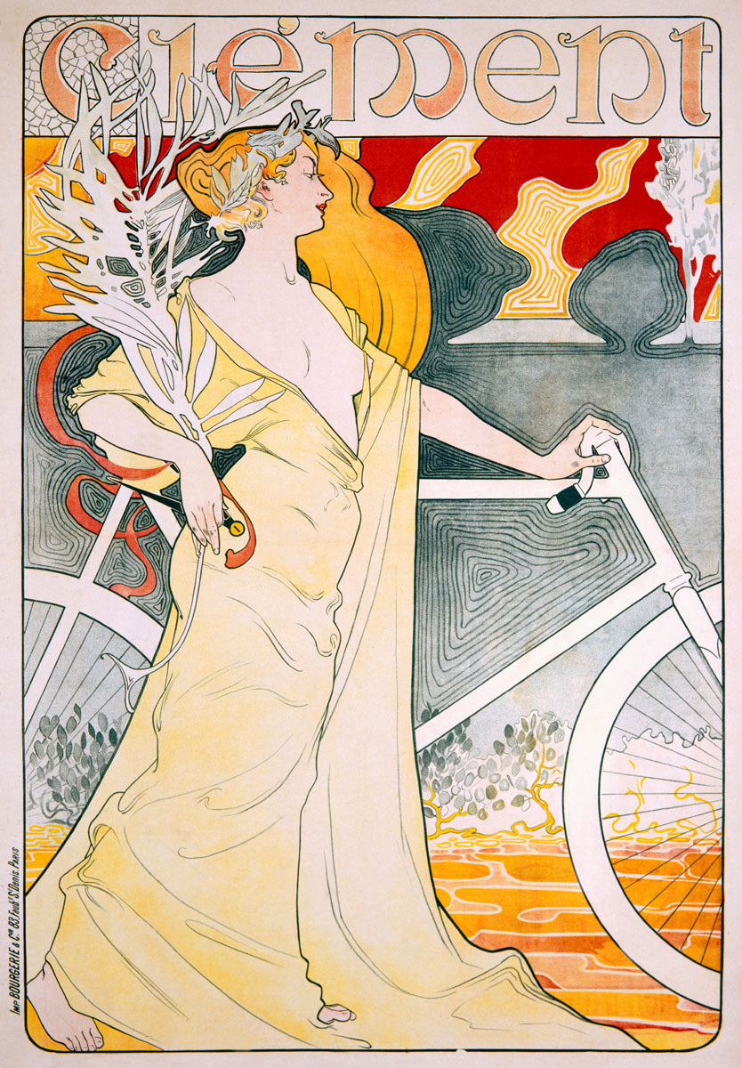 Clement Bicycle Poster 0000-1192