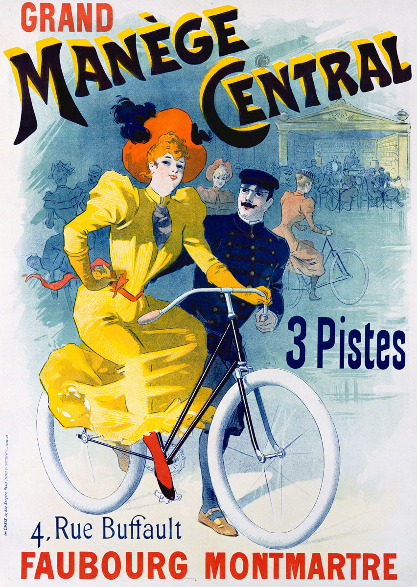 Grande Manege Central Bicycle Poster 0000-1193