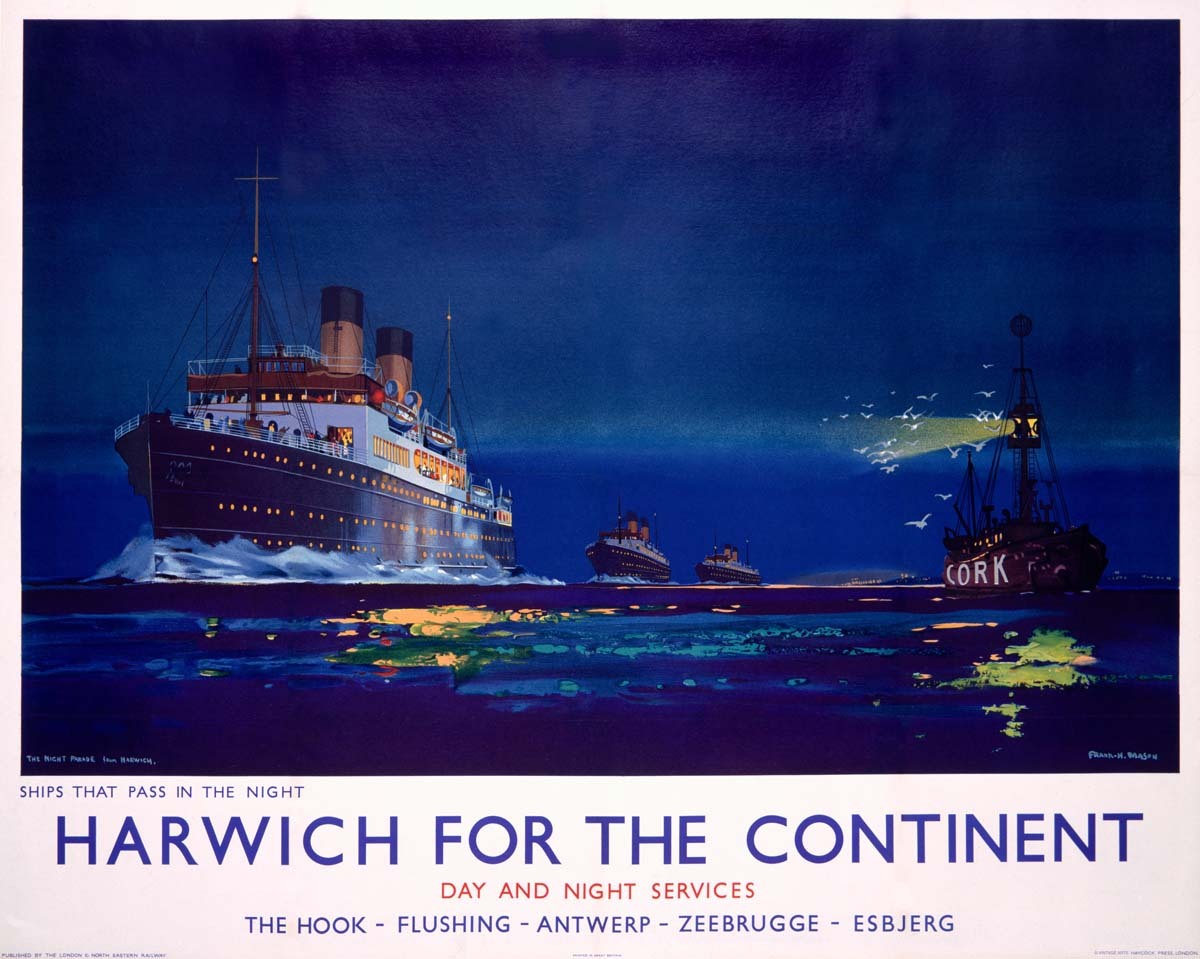 Harwich for the Continent 0000-1207