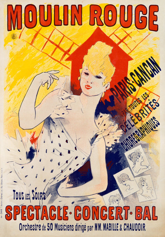 Moulin Rouge/Paris-Cancan (Trade Mark) 0000-1277