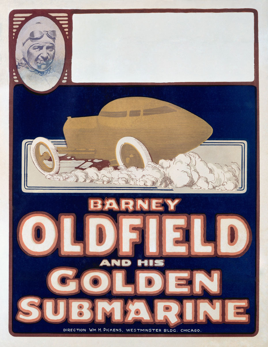 Barney Oldfield and his Golden Submarine 0000-1314