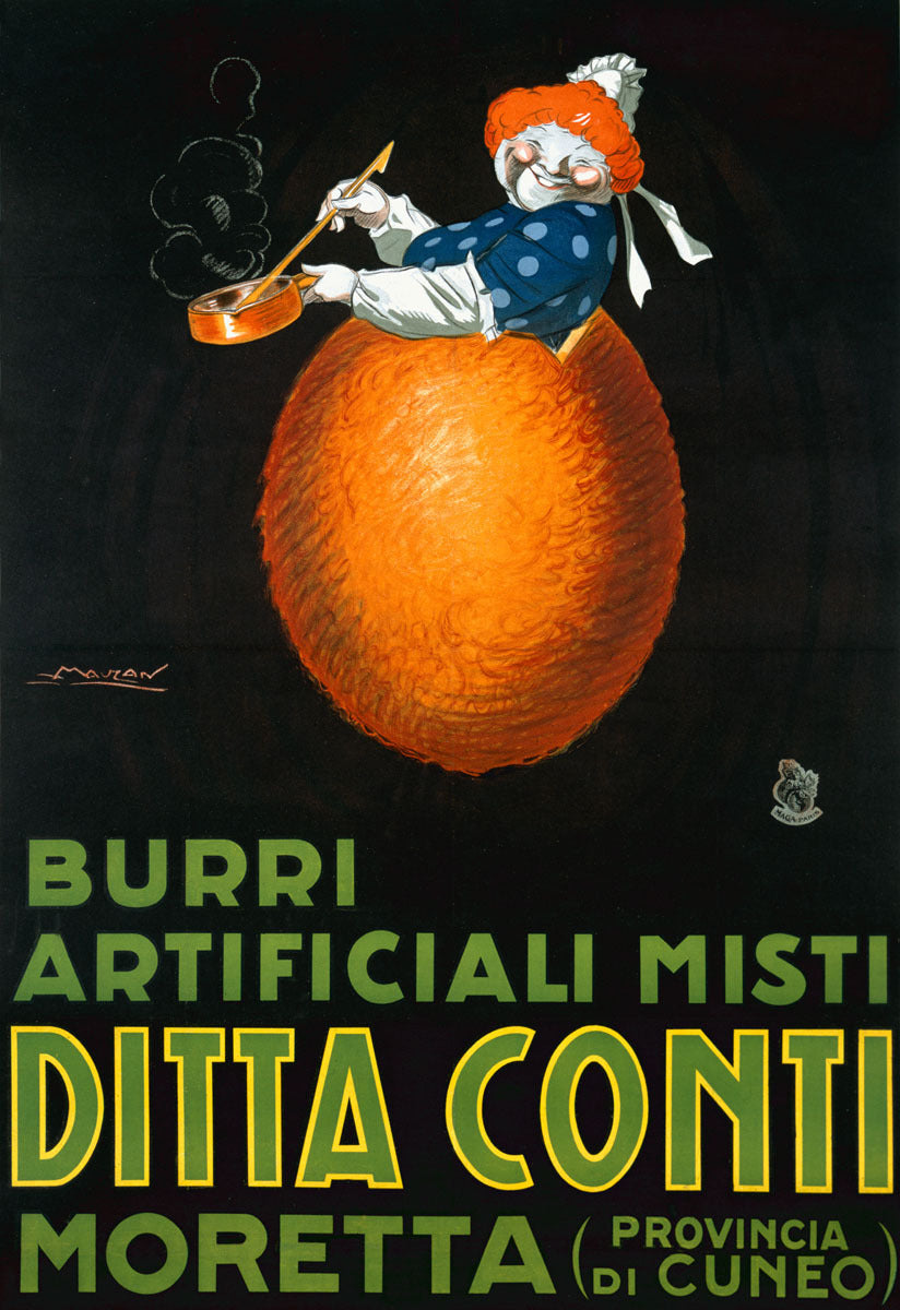 Ditta Conti Coconut Margarine Poster 0000-1352