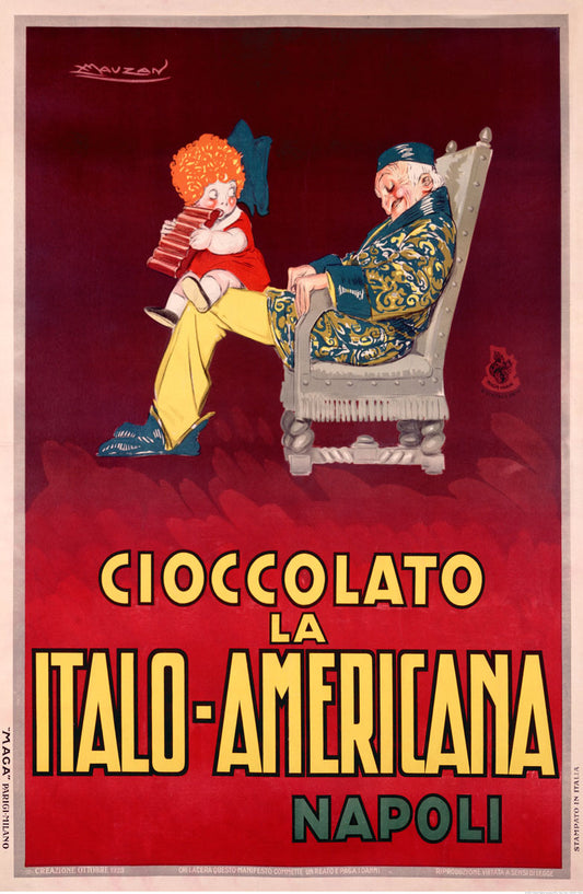 Italian American Chocolate Poster 0000-1353