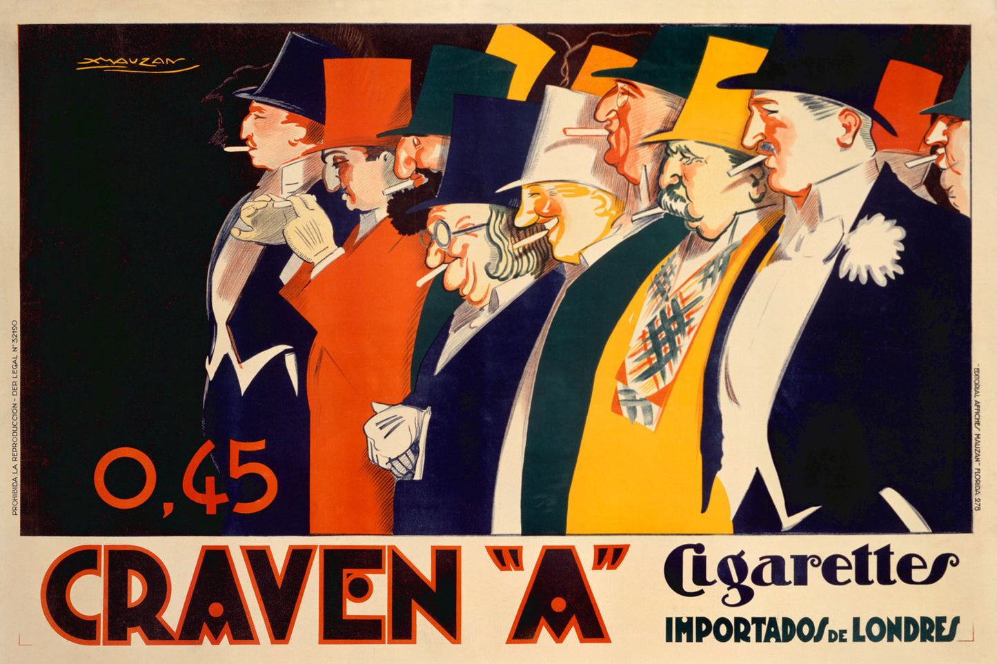 Craven A Cigarettes 0000-1360