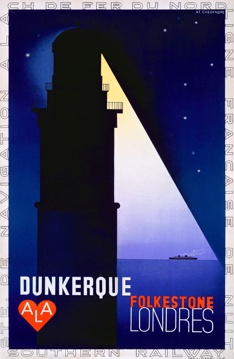 Dunkerque Londres Lighthouse 0000-1386