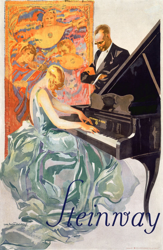 Steinway Grand Piano Poster 0000-1427