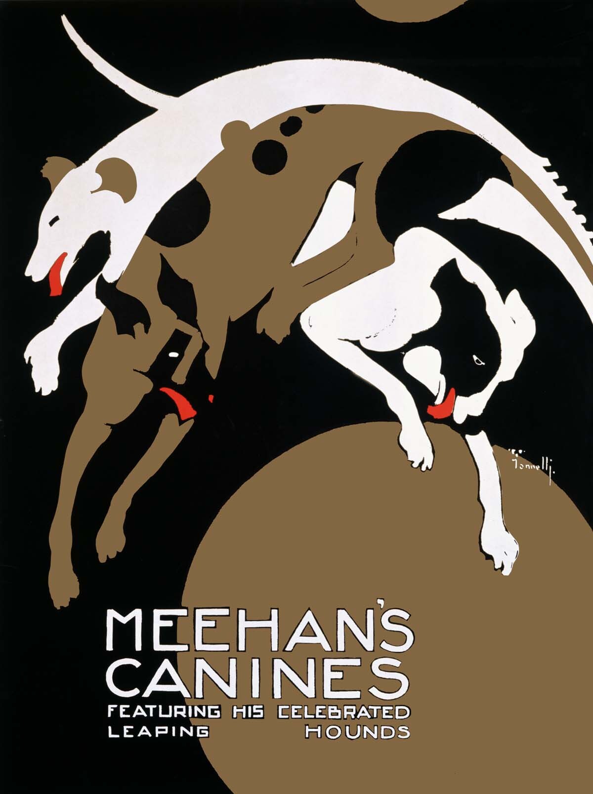 Meehans Leaping Hound Dog Circus 0000-3003