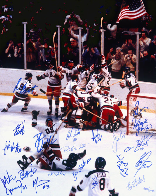 1980 US Champion Hockey Team Poster 0000-6222