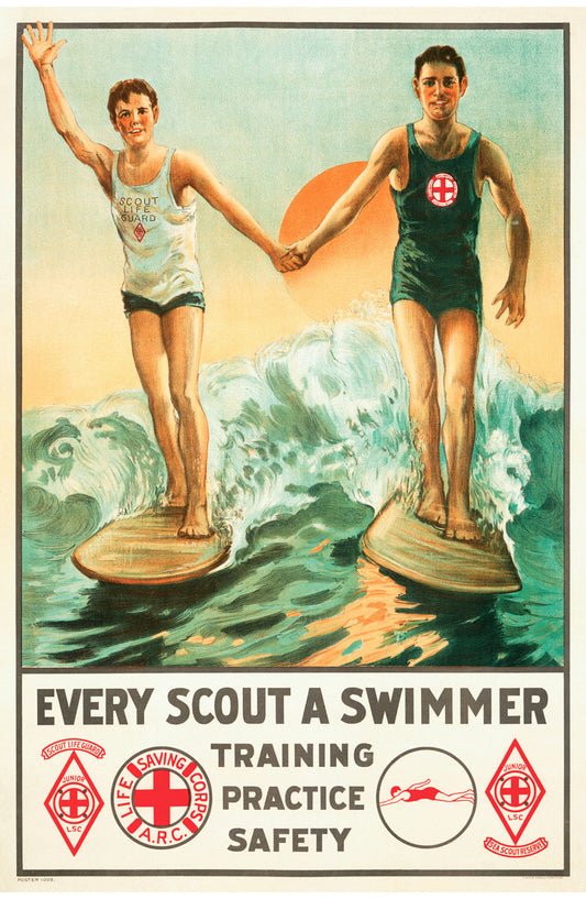 Every Boy Scout A Swimmer 0000-6274