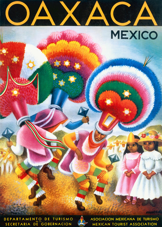 Oaxaca Mexico Travel Poster 0000-6360